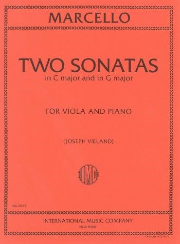 Marcello: 2 Sonatas in C Major & G Major for Viola published by IMC