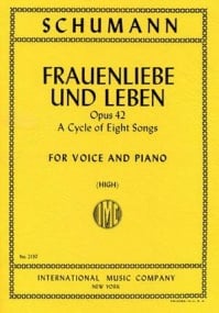 Schumann: Frauenliebe Und Leben Opus 42 (High Voice) published by IMC