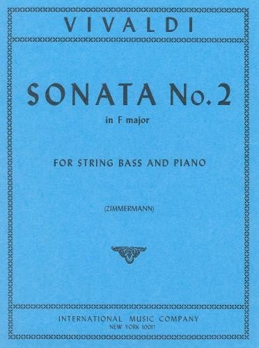 Vivaldi: Sonata No 2 in F for Double Bass published by IMC