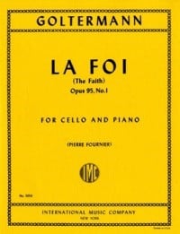 Goltermann: La Foi (The Faith) Opus 95/1 for Cello published by IMC