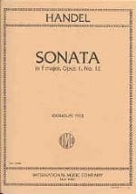Handel: Sonata in F Opus 1/12 for Bass Trombone published by IMC