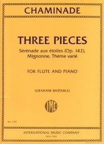 Chaminade: Three Pieces for Flute published by IMC