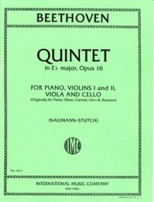 Beethoven: Piano Quintet in Eb Opus 16 published by IMC
