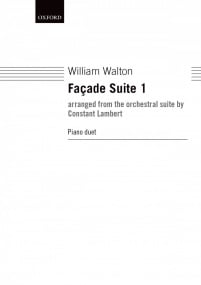 Walton: Faade Suite 1 for Piano Duet published by OUP