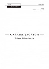 Jackson: Missa Triueriensis SATB published by OUP