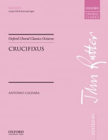 Caldara: Crucifixus 16pt SATB published by OUP