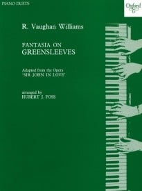 Vaughan-Williams: Fantasia on Greensleeves for Piano Duet published by OUP