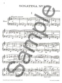 Leighton: Sonatina No 1 for Piano published by Lengnick