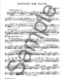 Arnold: Fantasy For Flute Opus 89 published by Faber
