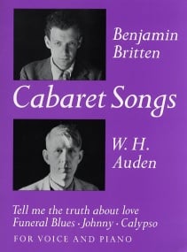 Britten: Cabaret Songs published by Faber