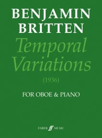 Britten: Temporal Variations (1936) for Oboe published by Faber