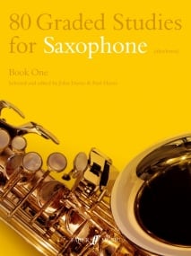 80 Graded Studies for Saxophone Book 1 published by Faber