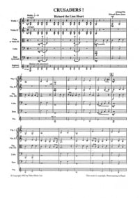 Stringsets : Crusaders for String Ensemble published by Faber (Score & Parts)