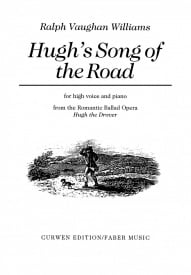Vaughan-Williams: Hugh's Song Of The Road for High Voice published by Faber