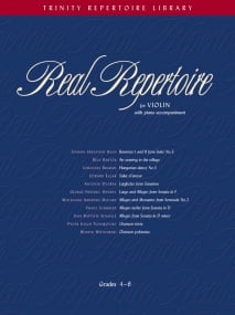 Real Repertoire for Violin (Grade 4- 6) published by Faber