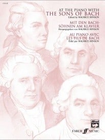 At The Piano With The Sons Of Bach published by Faber
