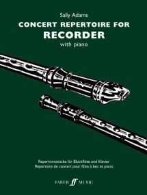 Concert Repertoire for Recorder published by Faber
