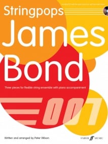 Stringpops: James Bond (Score and CD-Rom) for Flexible String Ensemble published by Faber