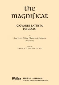 Pergolesi: Magnificat published by Walton - Vocal Score
