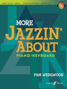 Wedgwood: More Jazzin About for Piano published by Faber (Book/Online Audio)