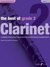 The Best Of Grade 2 - Clarinet published by Faber (Book & CD)