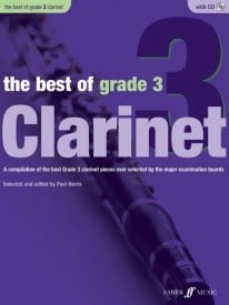 The Best Of Grade 3 - Clarinet published by Faber (Book & CD)