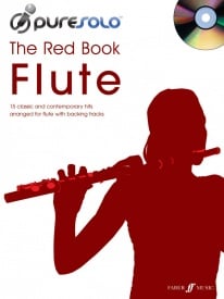 PureSolo: The Red Book for Flute published by Faber (Book & CD)