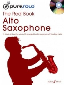 PureSolo: The Red Book - Alto Saxophone published by Faber (Book & CD)