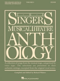 Singers Musical Theatre Anthology 3 Tenor published by Hal Leonard