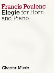 Poulenc: Elegie for Horn published by Chester