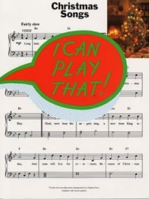 I Can Play That! Christmas Songs for Piano published by Wise