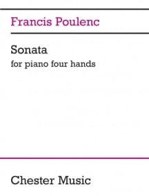Poulenc: Sonata for Piano Duet published by Chester
