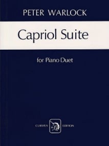 Warlock: Capriol Suite for Piano Duet published by Curwen