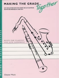 Making the Grade Together: Duets - Clarinet & Alto Sax published by Chester