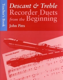 Recorder Duets from the Beginning Descant and Treble - Teacher Book published by Chester