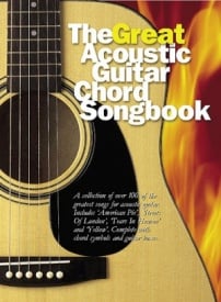 The Great Acoustic Guitar Chord Songbook published by Wise