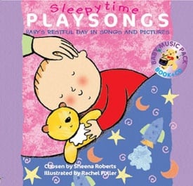 Sleepy Time Playsongs: Baby's restful day in songs and pictures published by A & C Black (Book & CD)