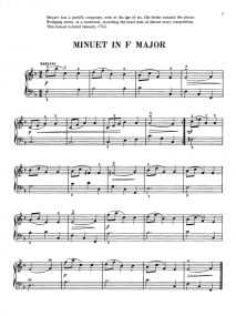 Mozart: 14 of His Easiest Piano Pieces for Piano published by Alfred