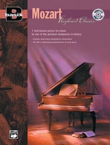 Mozart: Basix Keyboard Classics published by Alfred (Book & CD)
