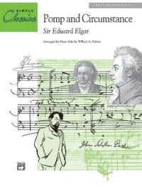 Elgar: Processional from Pomp and Circumstance No. 1 for Easy Piano published by Alfred