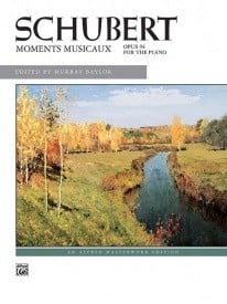 Schubert: Moments Musicaux D780 Opus 94 for Piano published by Alfred
