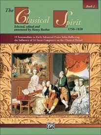 The Classical Spirit Volume 2 for Piano published by Alfred