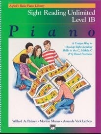 Alfred's Basic Piano Course: Sight Reading Book 1B (Unlimited)