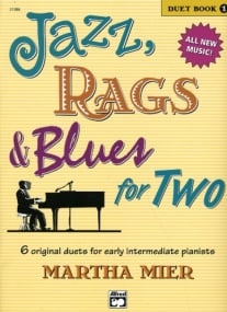 Mier: Jazz Rags and Blues for Two Book 1 for Piano published by Alfred