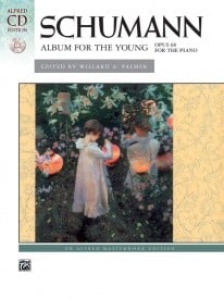 Schumann: Album for the Young Opus 68 for Piano published by Alfred (Book & CD)