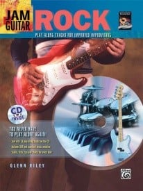 Jam Guitar: Rock published by Alfred (Book & CD)