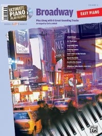 Ultimate Piano Play-Along Volume 2 : Broadway for Easy Piano published by Alfred