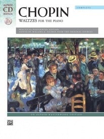 Chopin: Waltzes for Piano published by Alfred (Book & CD)