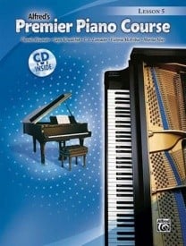 Alfred's Premier Piano Course: Lesson 5 (Book & CD)