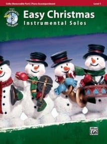 Easy Christmas Instrumental Solos, Level 1 - Cello published by Alfred (Book & CD)